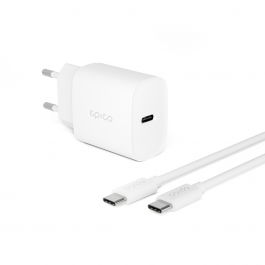 Epico 20W PD adapter + USB-C na USB-C kabel 1.2m