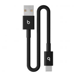 Beats USB-A na USB-C pleten kabel 20 cm - Bolt Black