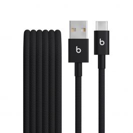 2x Beats USB-A na USB-C pleten kabel 1.5 m - Bolt Black