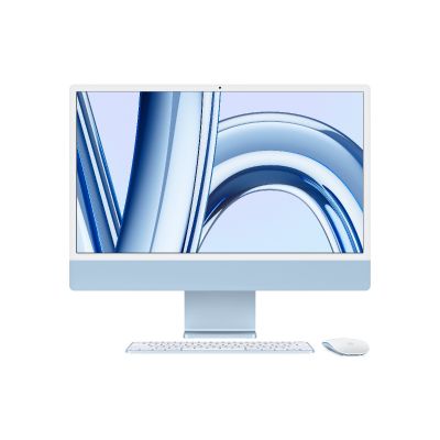 Razstavni model - iMac 24: M3 z 10-jedrno GPE, 256 GB - modri