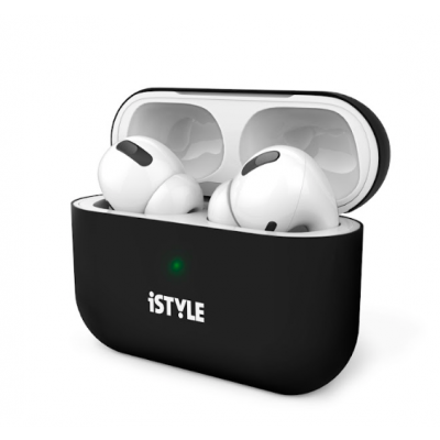 iSTYLE Silicone Cover AirPods 3rd gen - black